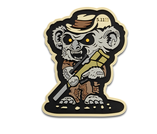 Angry Eyes Koala Patch