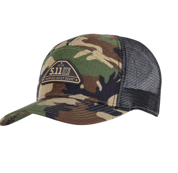 Purpose-Built Gear Woodland 7 Panel Hat - Ajustable