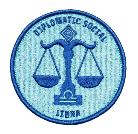 Libra Zodiac Patch