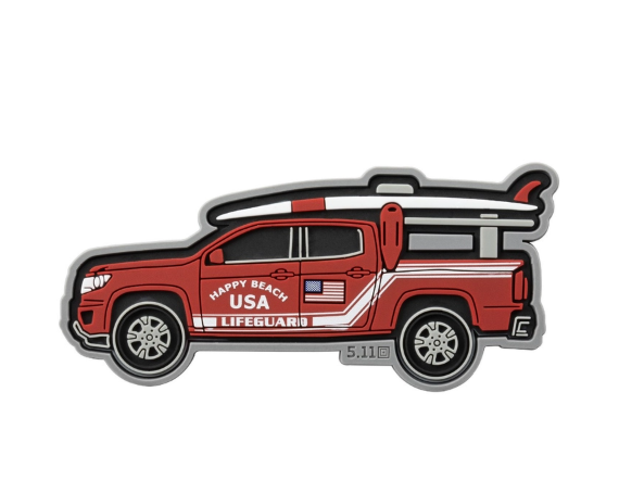 West Coast Lifeguard Patch